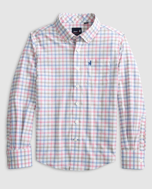 Youth Performance Button Up