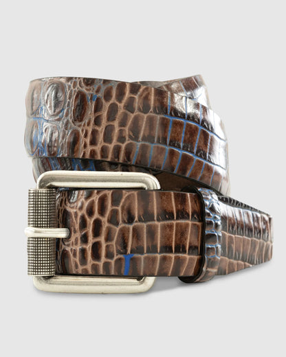 Crocco Leather Belt