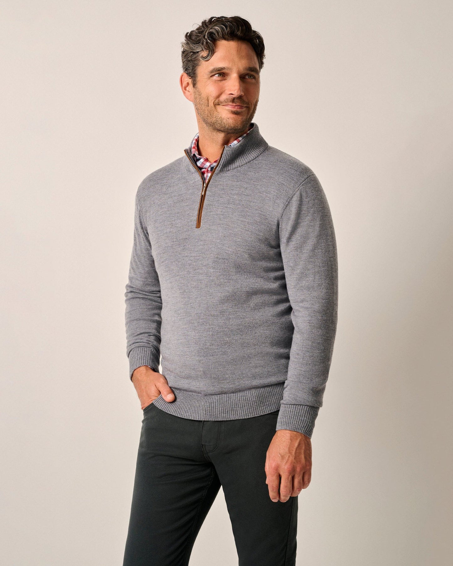 JO Raynor 1/4 Zip Sweater