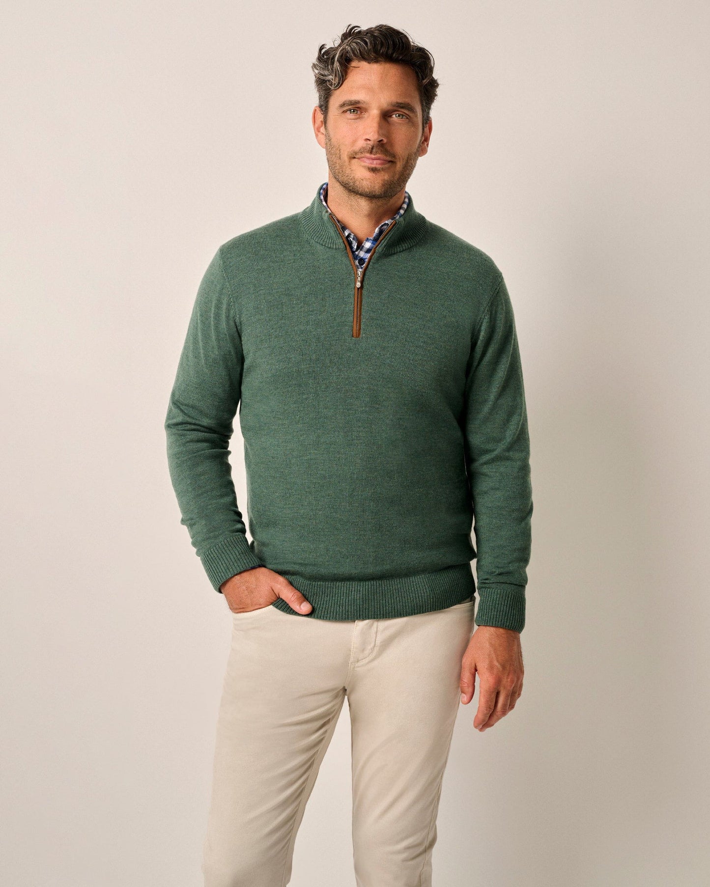 JO Raynor 1/4 Zip Sweater