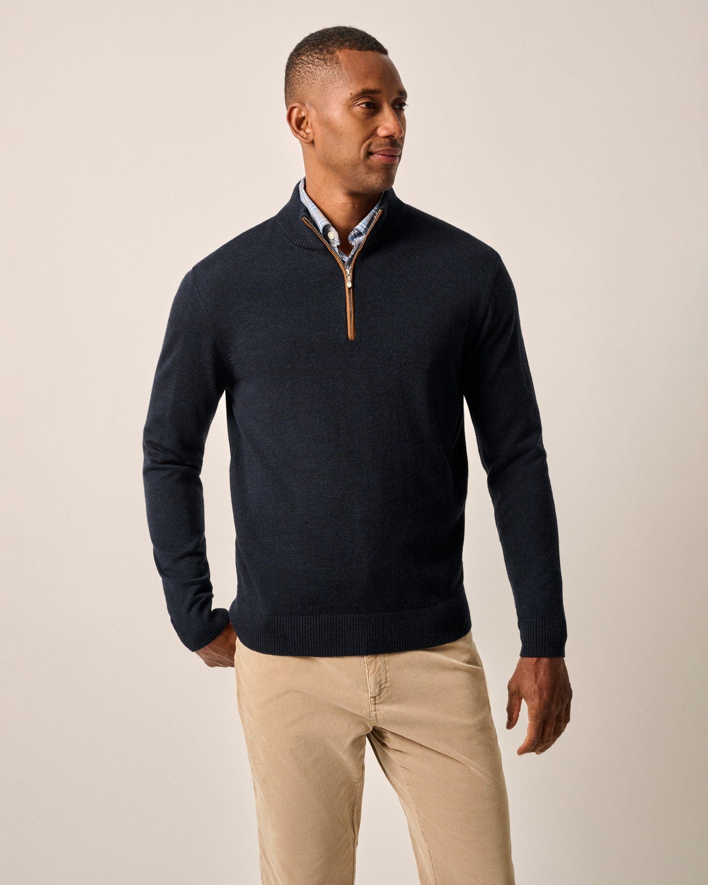 JO Raynor 1/4 Zip Sweater