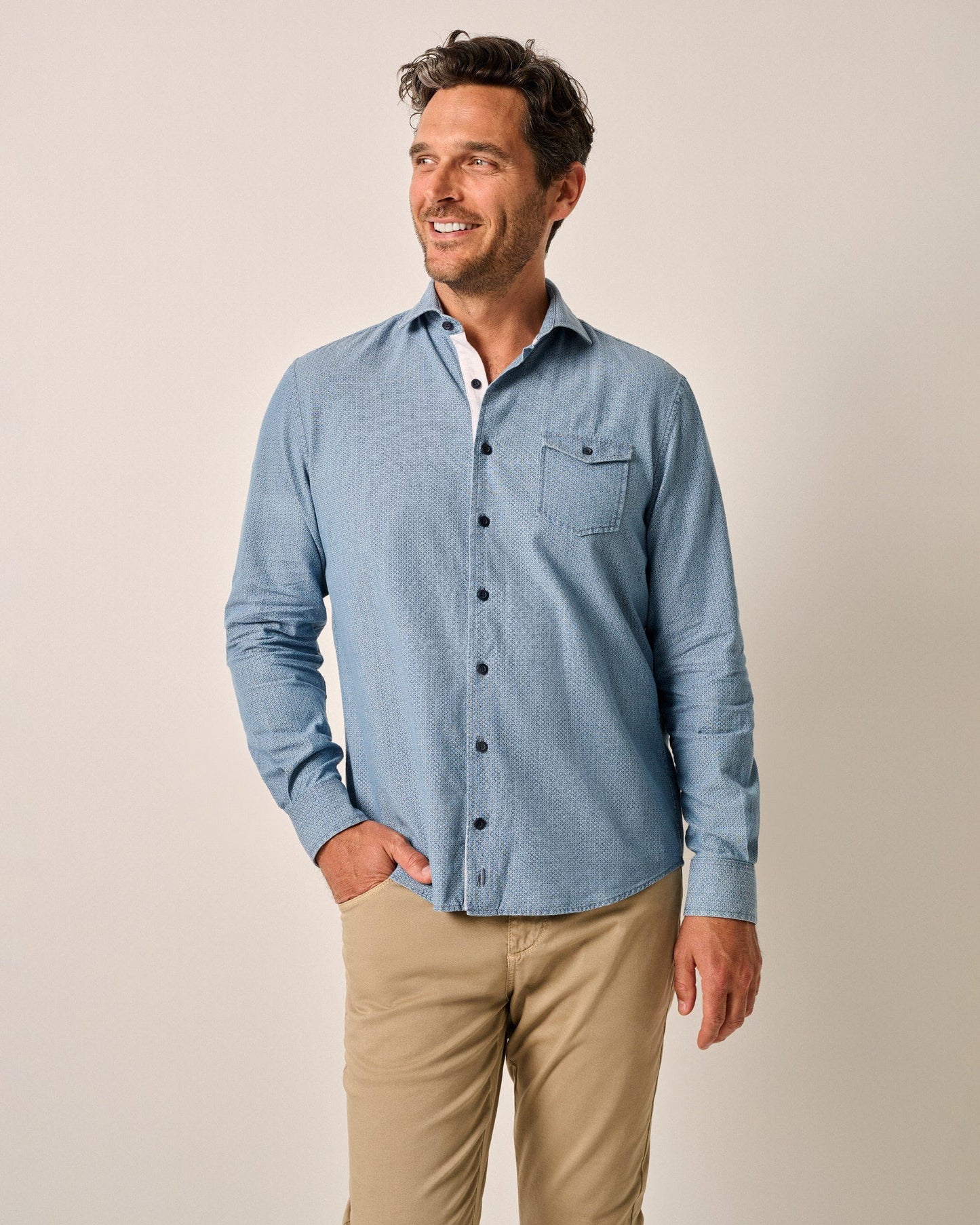 Hancock Linen Button Up Shirt