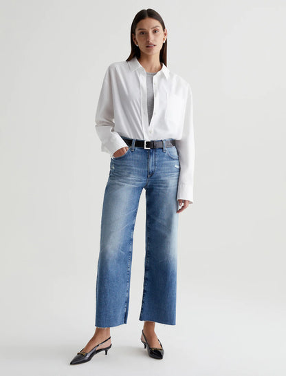 Saige Wide Leg Crop Jeans