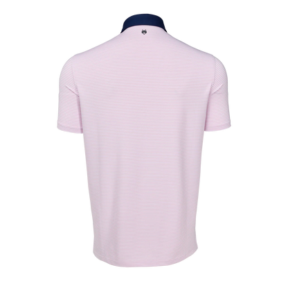 Aurora Short Sleeve Polo in Sunrise Arctic Pink