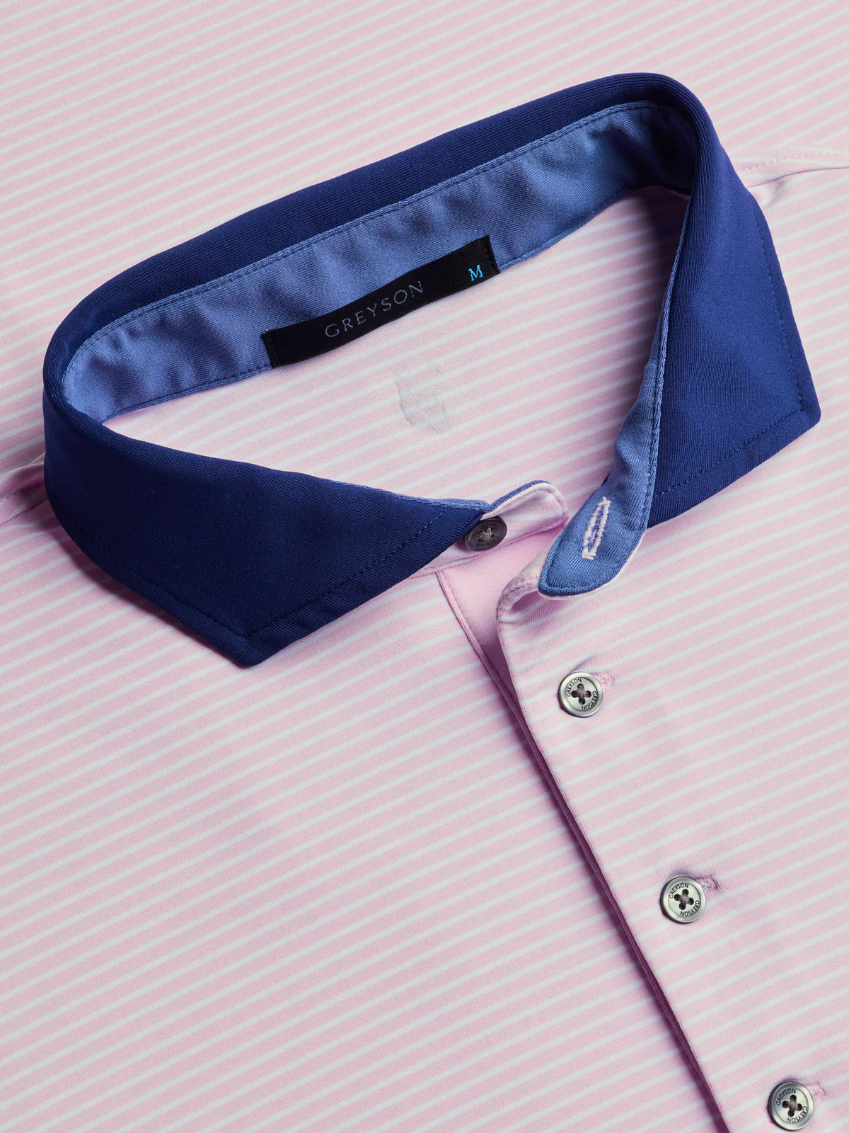 Aurora Short Sleeve Polo in Sunrise Arctic Pink
