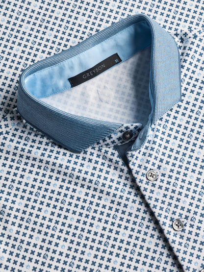 Pack Mentality Short Sleeve Polo in Arctic