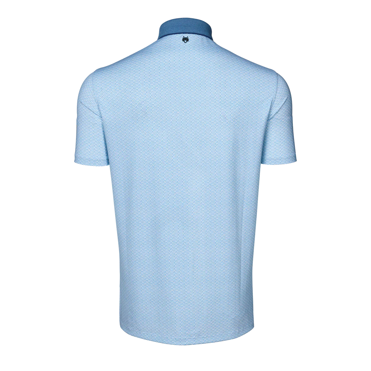 Guardian Short Sleeve Polo in Wolf Blue
