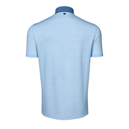 Guardian Short Sleeve Polo in Wolf Blue