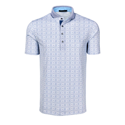Echo Falls Short Sleeve Polo in Arctic