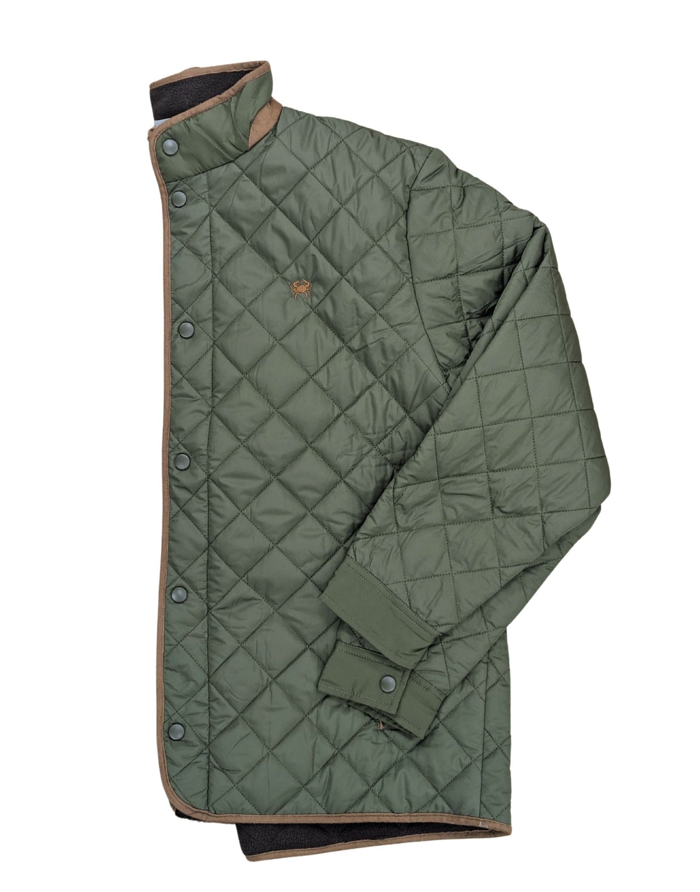 Jimmy Knows Crab Quilted Jacket