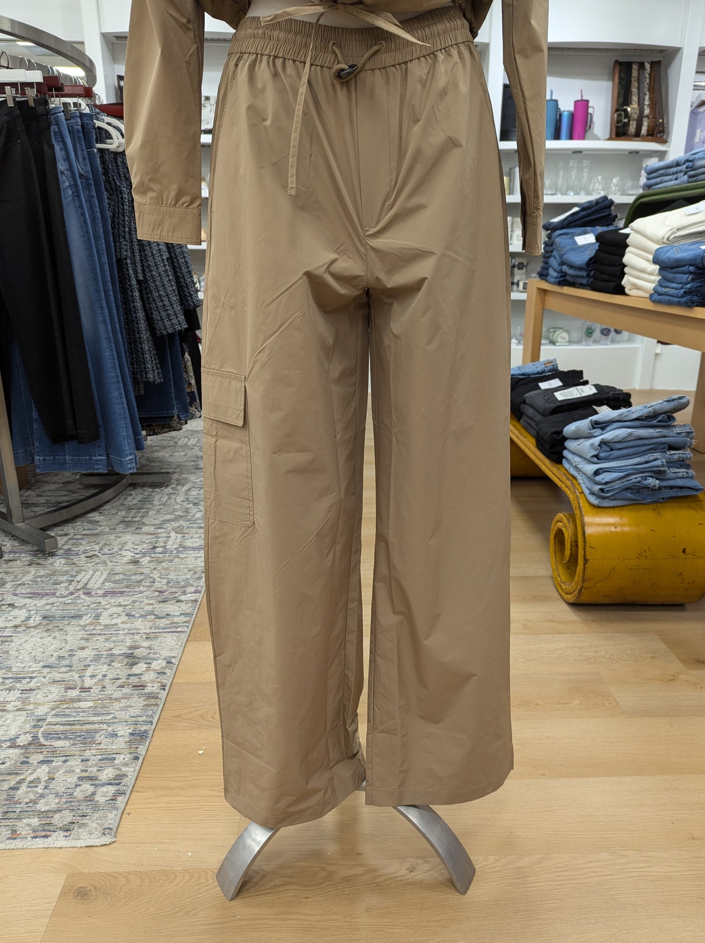 Nylon Cargo Pant