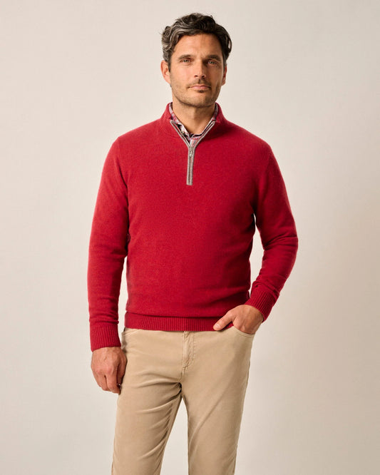 Mayfair Cashmere Quarter Zip