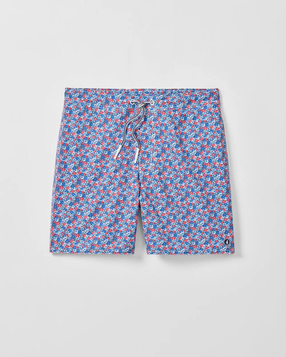 Half Elastic 7" Swim Trunks in Freesia