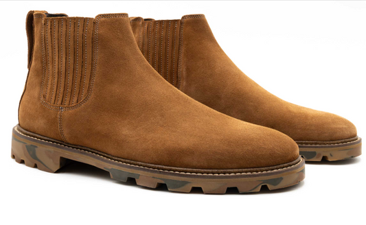 Huntley Suede Chelsea Boots - French Roast