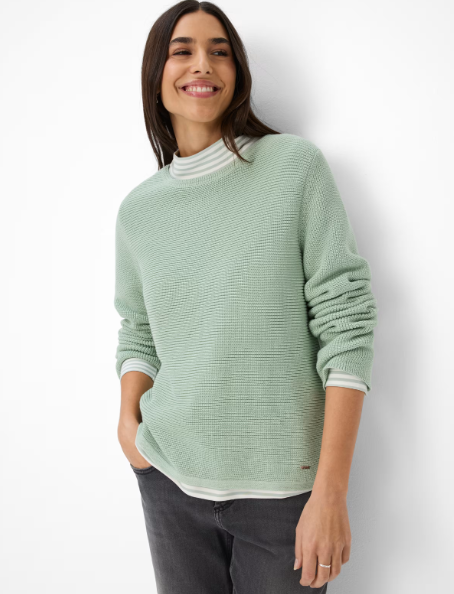 Lesley Sweater in Soft Sage