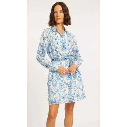 Lucy Porcelain Deco Dress