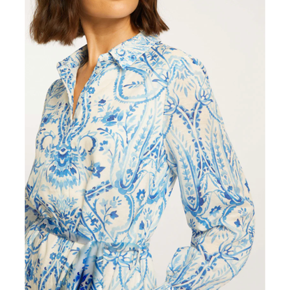 Lucy Porcelain Deco Dress