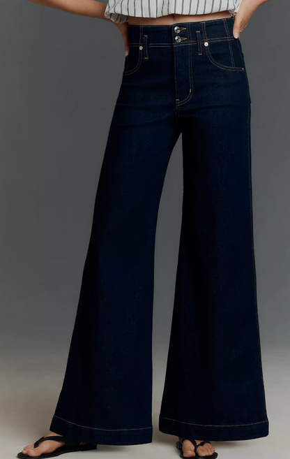 The Seamed Wide Trouser