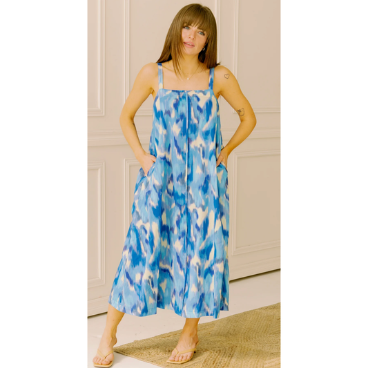 Bluestar A-Line Midi Dress