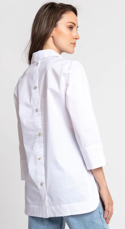 Aileen 3/4 Sleeve Cotton Tunic