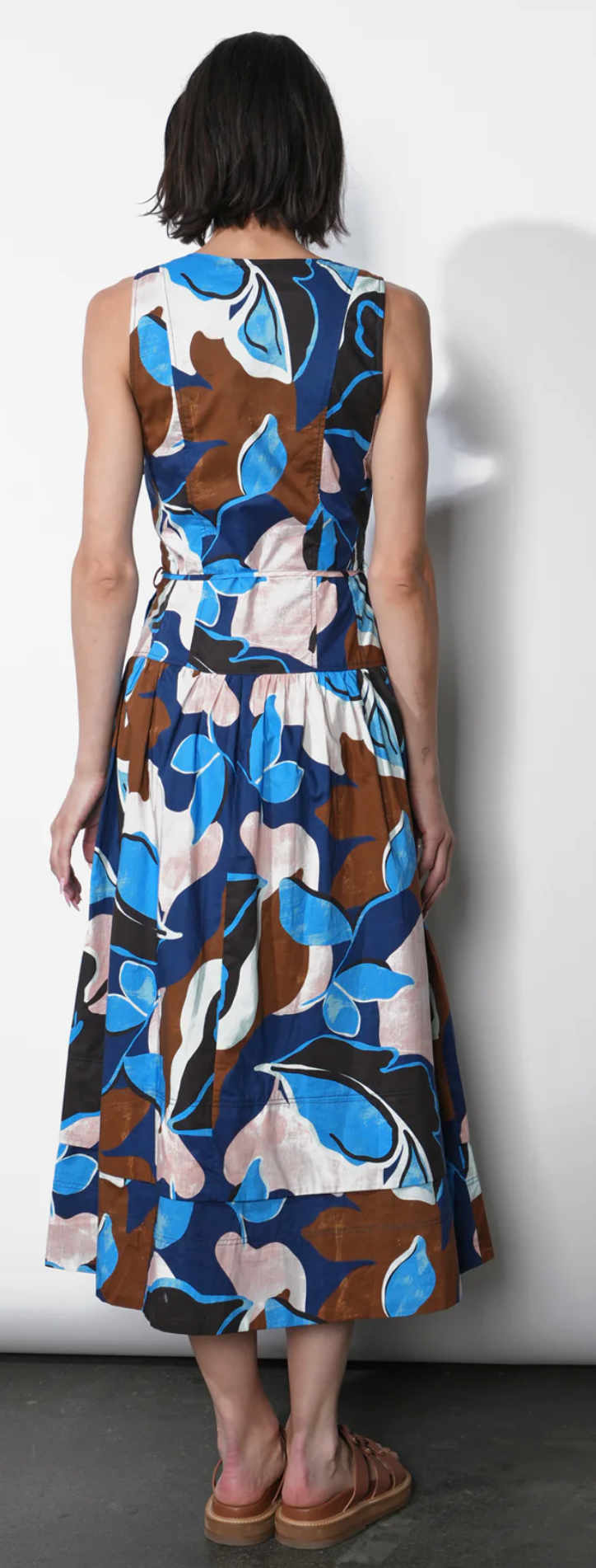 Abi Poplin Midi Dress
