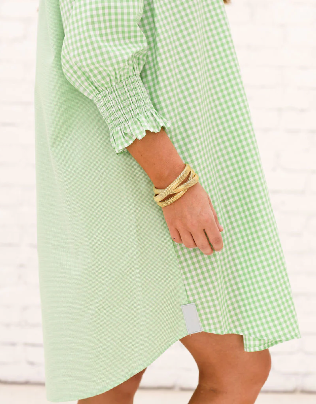 Kimberly Dress Opposite Gingham