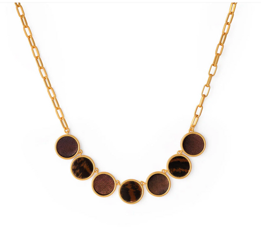 Ellie Multi Bezel Necklace