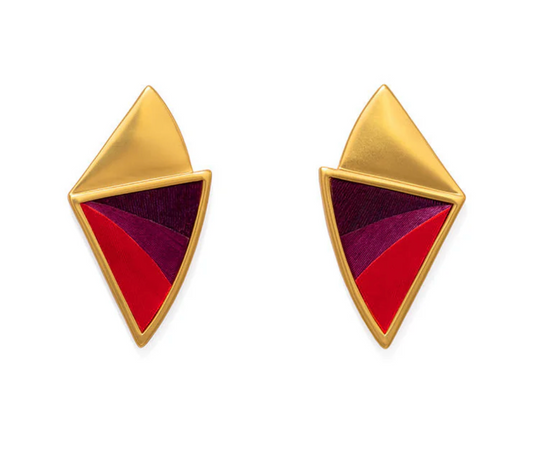 Aria Triangle Drop Earring