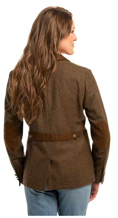 Katmai Herringbone Wool Blazer