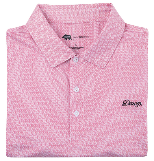 Georgia Vintage G Printed Performance Polo