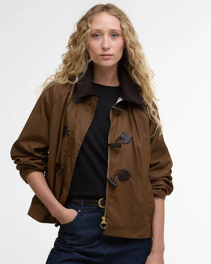 Myra Waxed Duffle Coat