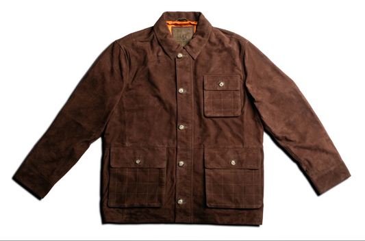 Greystone Lightweight Goat Suede Safari Jacket