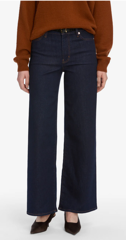 Le Slim Palazzo Modernist Pocket Jeans