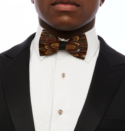Pheasant Bow Tie