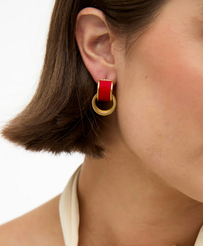 Eloise Double Hoop Earrings
