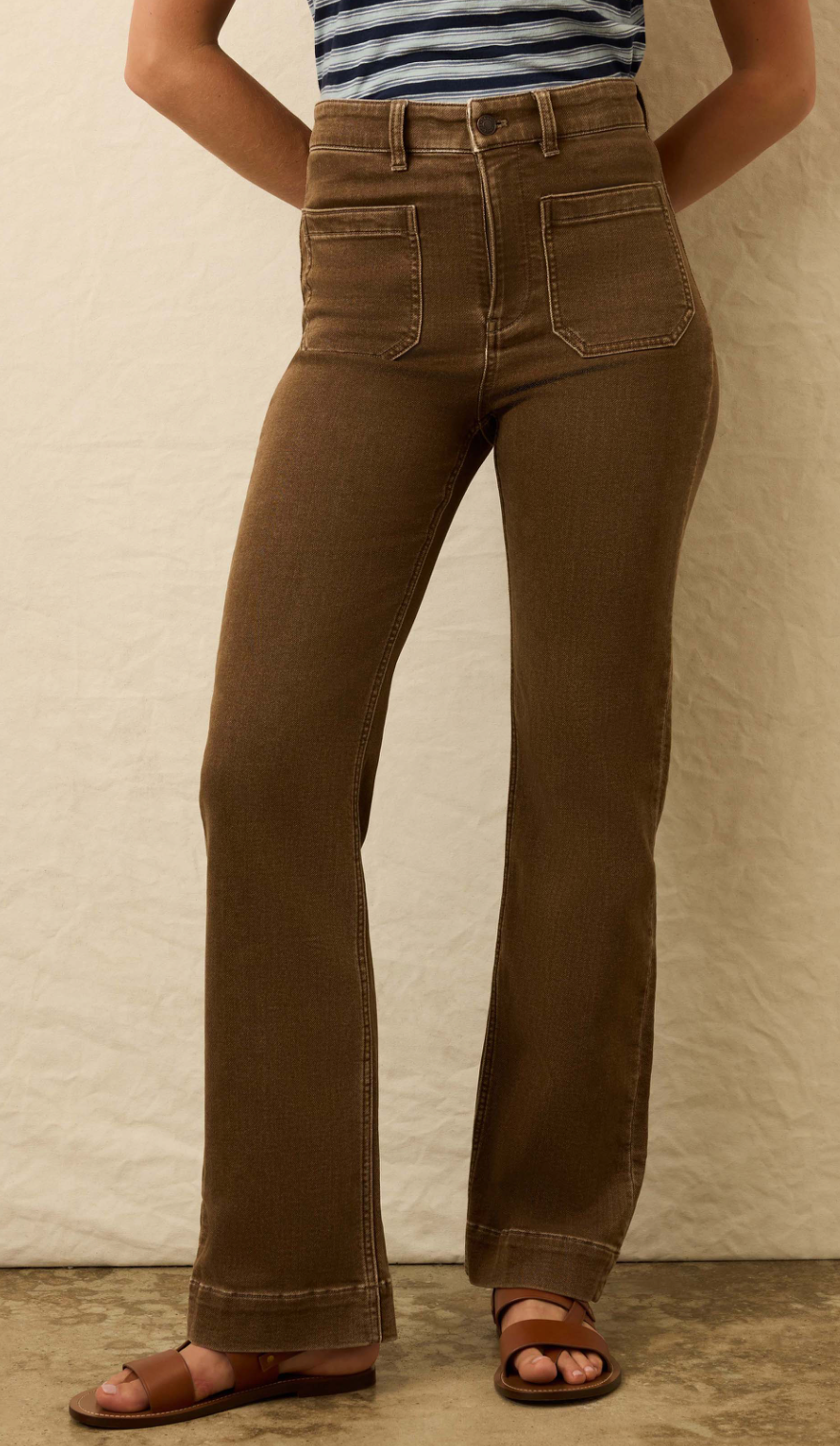 Stretch Terry Patch Pocket Pant