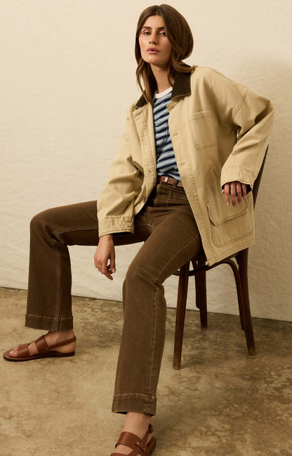 Stretch Terry Patch Pocket Pant