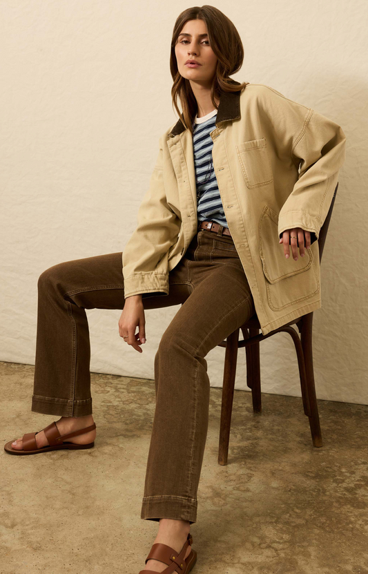 Stretch Terry Patch Pocket Pant