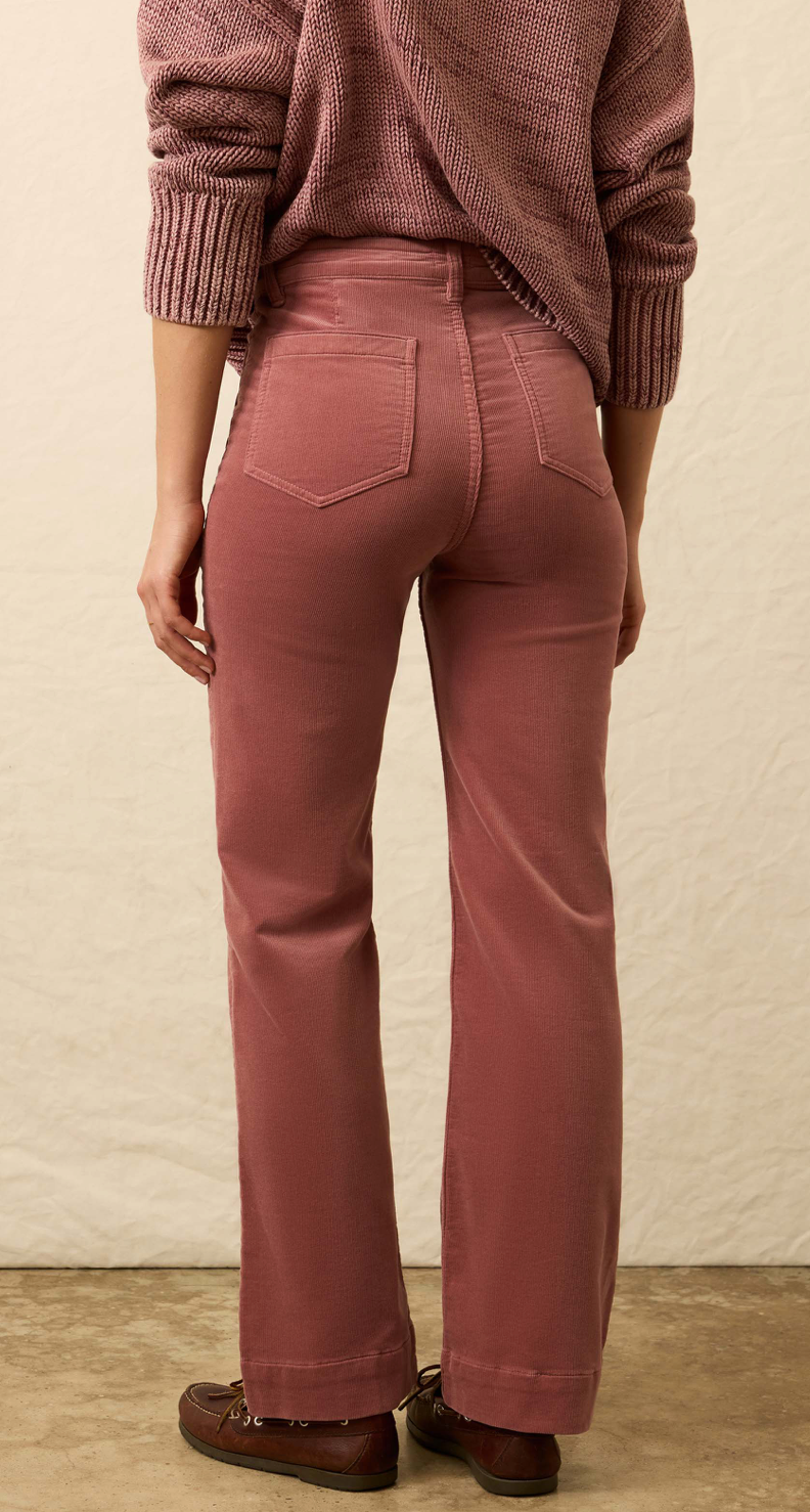 Stretch Terry Cord Patch Pocket Pant