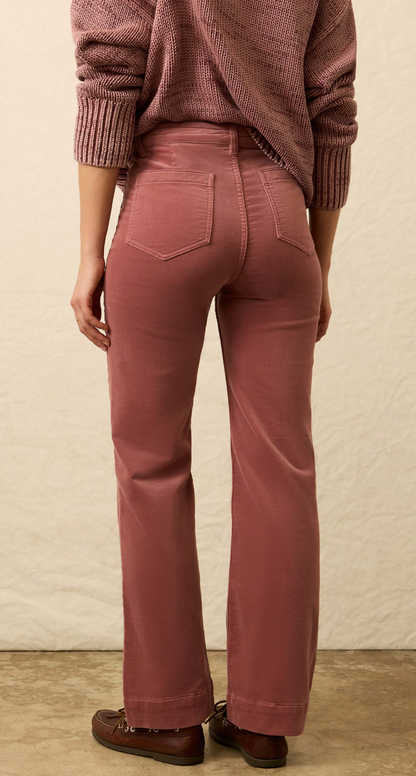 Stretch Terry Cord Patch Pocket Pant