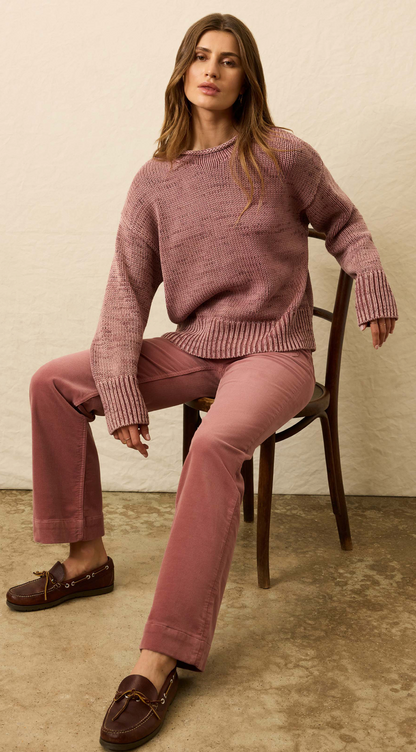 Stretch Terry Cord Patch Pocket Pant