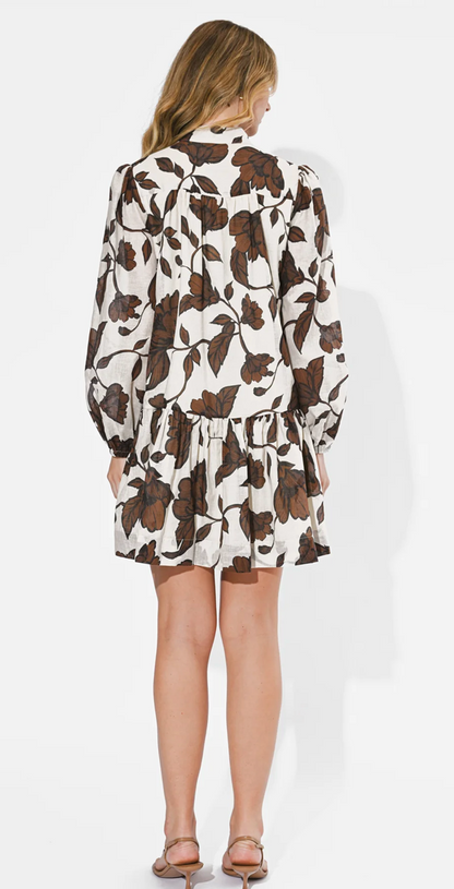 Sharon Long Sleeve Cotton Dress