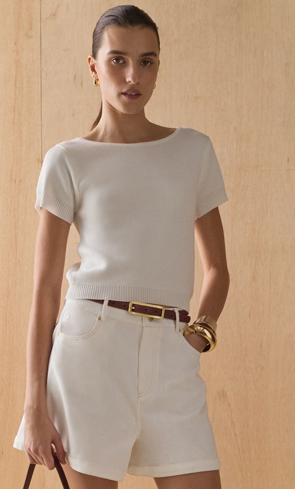 The Emi Knit Tee