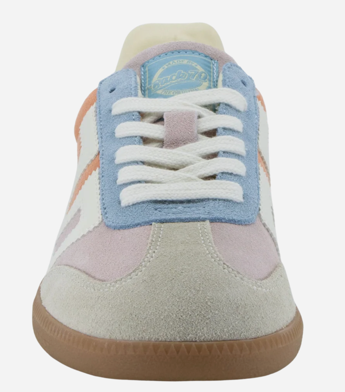 Squid in Nude Sage Sneakers