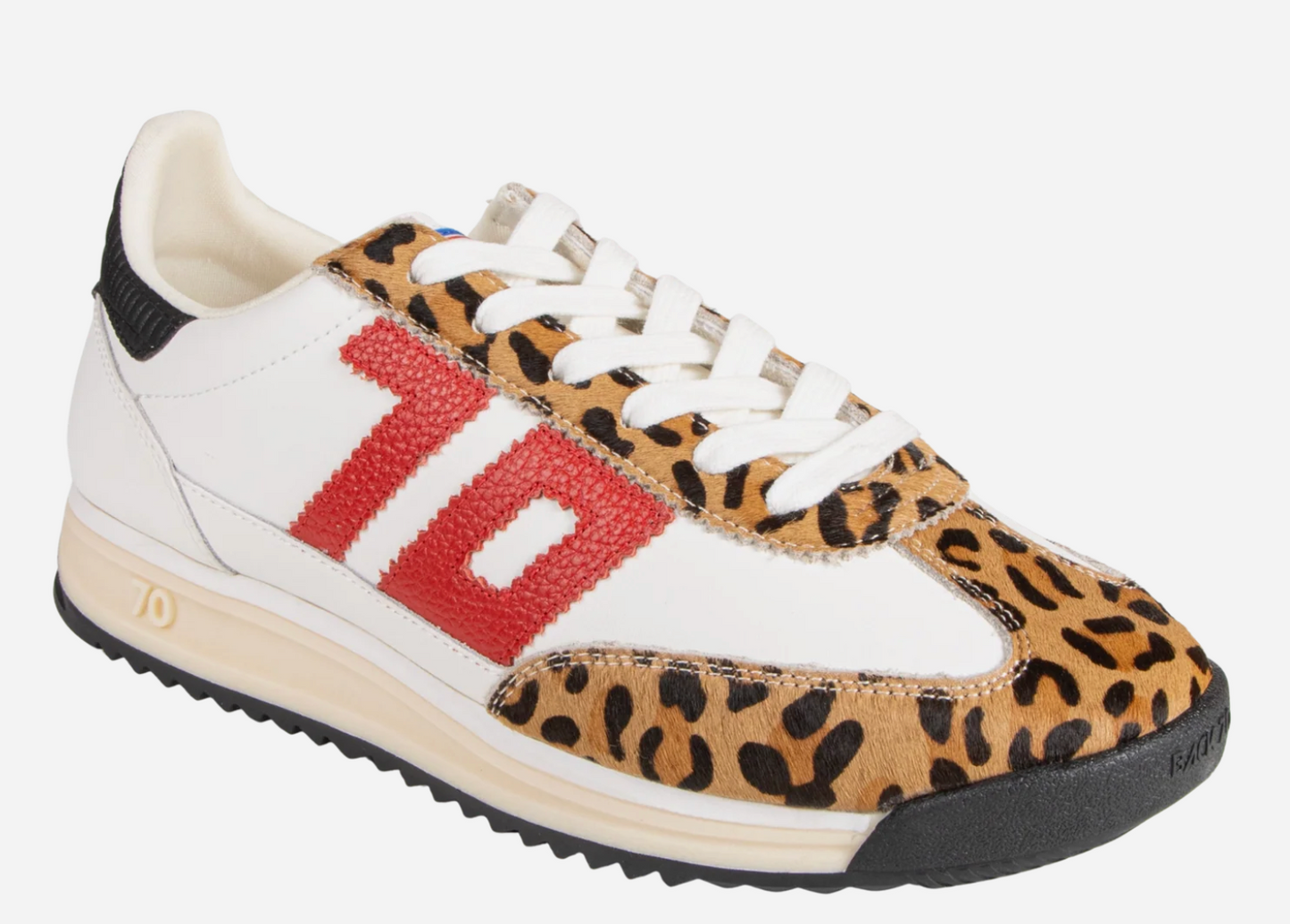 Barkley Strike in White Pony Camel Sneakers