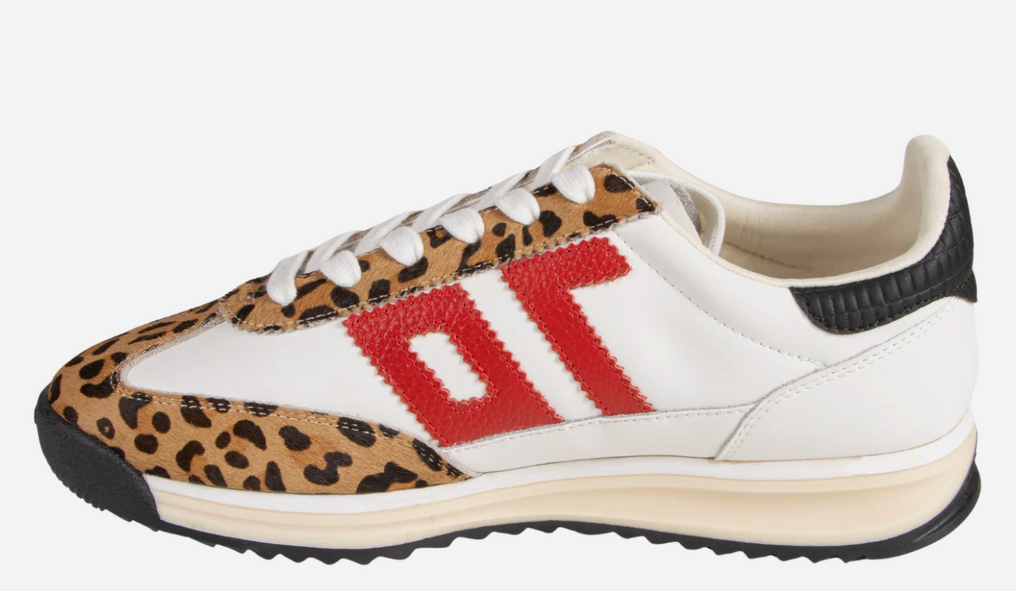 Barkley Strike in White Pony Camel Sneakers