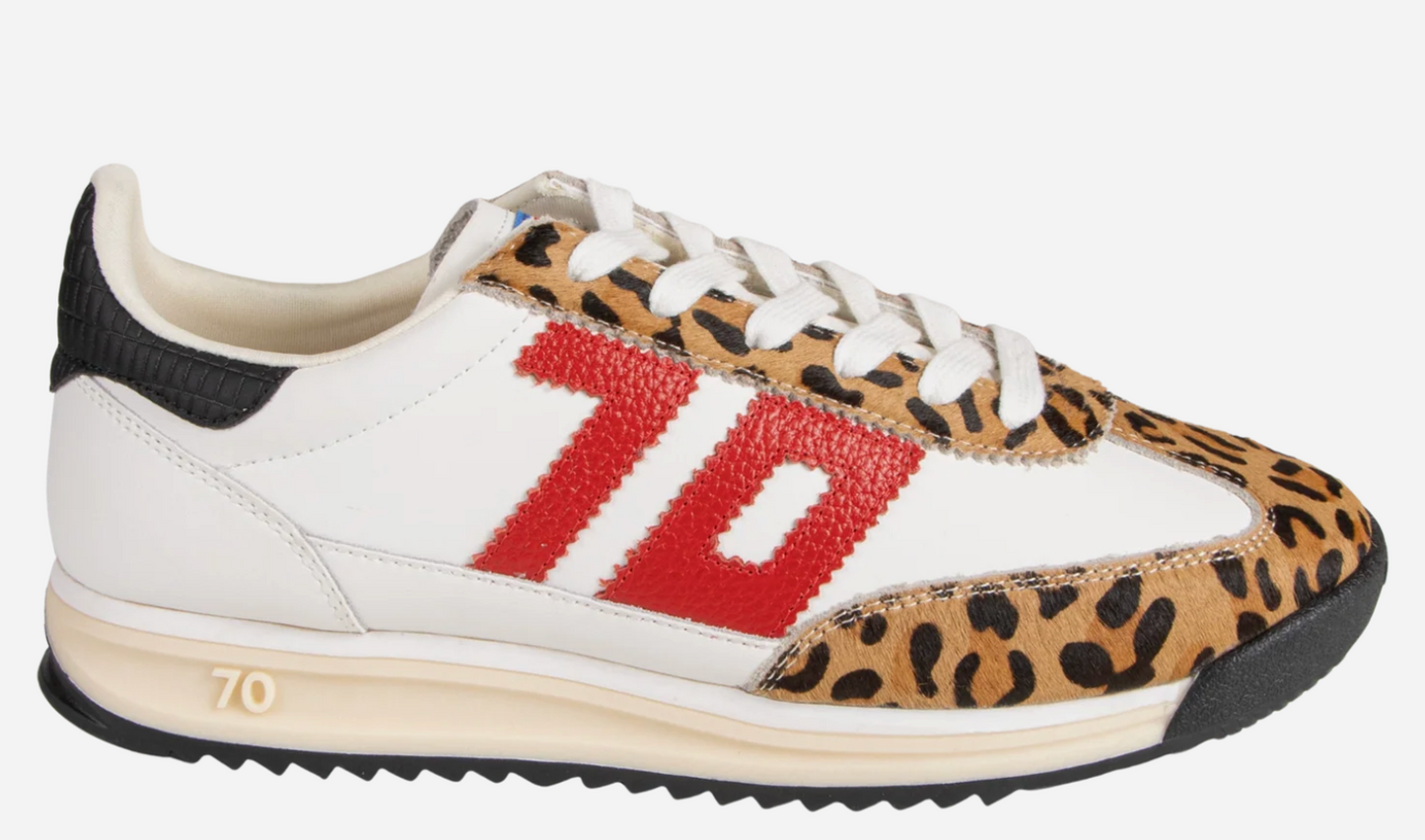 Barkley Strike in White Pony Camel Sneakers