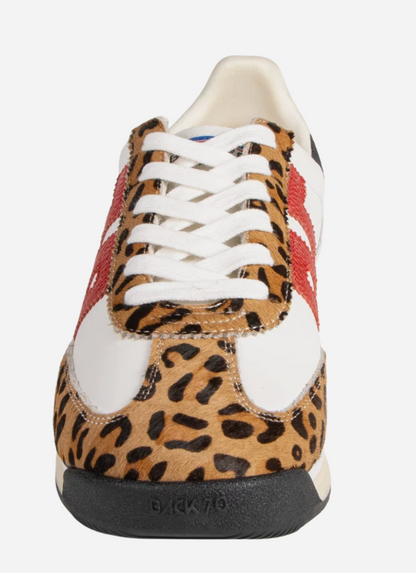 Barkley Strike in White Pony Camel Sneakers