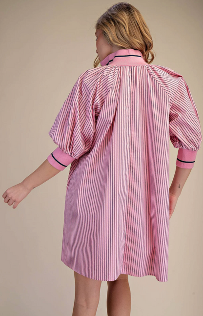 Gelato Mini Dress in Pink