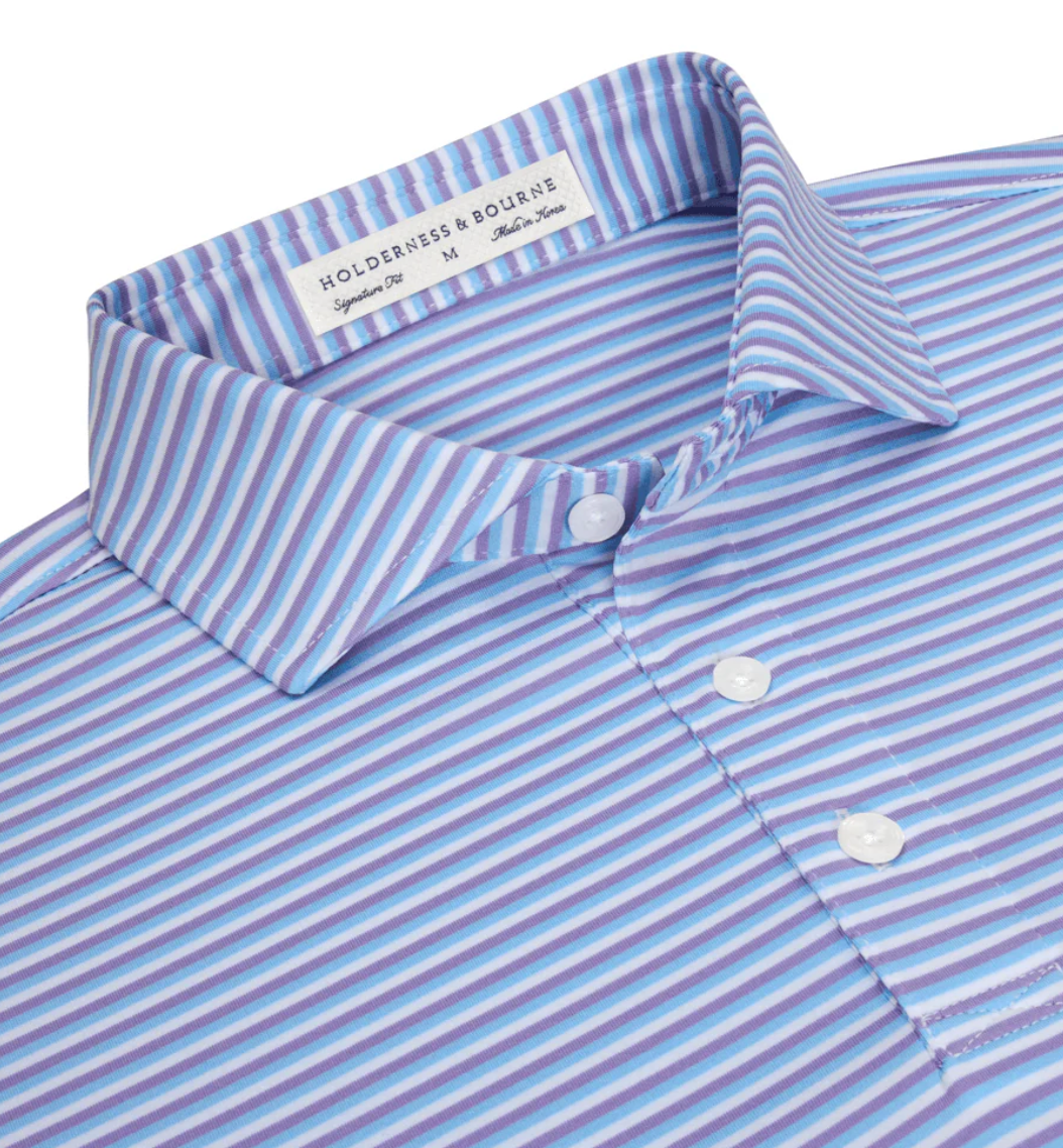The Fleming Shirt in Tudor/Vista Blue/White